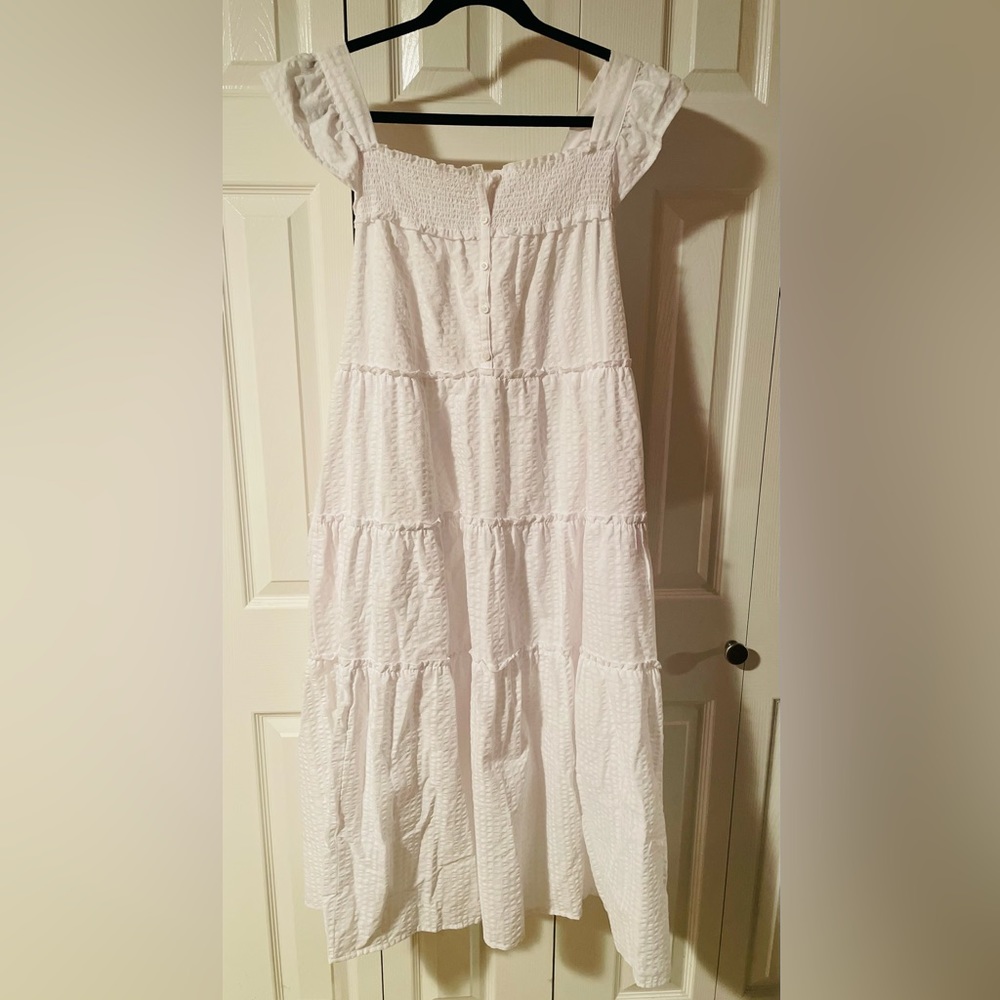 Old Navy White Maxi Dress